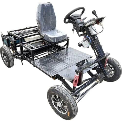 Custom-made electric four-wheel double-switch system chassis shock absorber spring tourist off-road vehicle heavy load electric