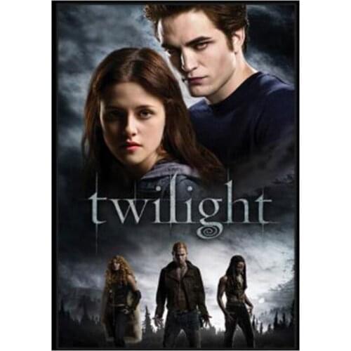 Full Square/Round 5D DIY Diamond Painting "Twilight Film TV Movie" 3D Embroidery Cross Stitch Rhinestone Crafts Decor WG2499