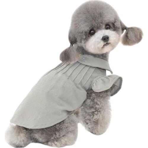 Cat Shirt Puppy Costumes Summer Dog Clothes Chihuahua Yorkshire Yorkies Pomeranian Shih Tzu Bichon Poodle Schnauzer Clothing