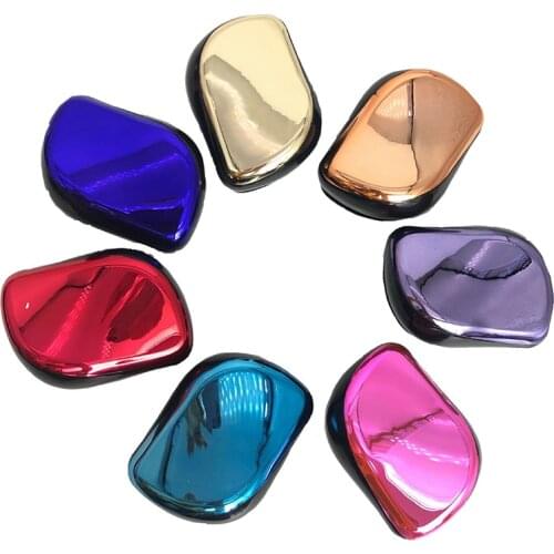 1Pcs Glitter Women Hair Scalp Massage Comb Hairbrush Wet Curly Detangle Hair Brush for Salon Hairdressing Styling Tools