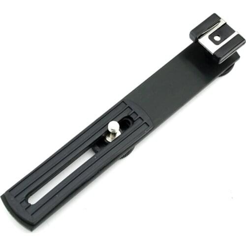 10pcs/lot Speedlite Flash Hot Shoe Digital DC Camera DV Arm Bracket Stand Tripod Stand Holder for Canon Nikon Free Shipping