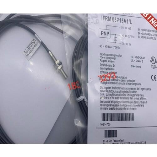 2pcs New High Quality proximity switch inductive sensor IFRM 05P15A1 / L