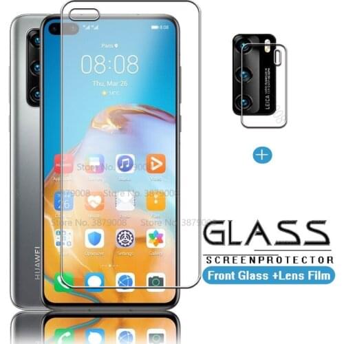 2 In 1 Screen Protector for Huawei P40 5G P 40 5g Back Camera Protective Tempered Glass Film for Huawei P405g Anti Scratch Glass
