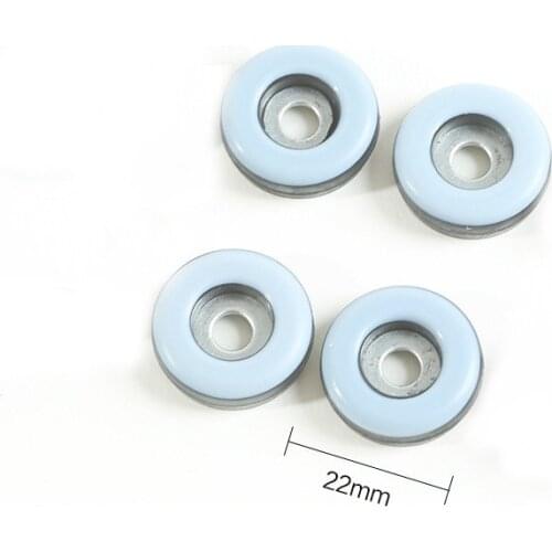 4 Pcs/lot 22mm Furniture Sliding Pad Self-tapping Style , Table And Chair Foot Mobile Corner Crash Floor Protection Pad