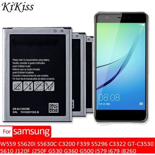 Battery For Samsung W559 S5620I S5630C C3200 F339 S5296 C3322 GT-C3530 S5610 J120F J250F J260F G530 G360 G500 i579 i679 i8260