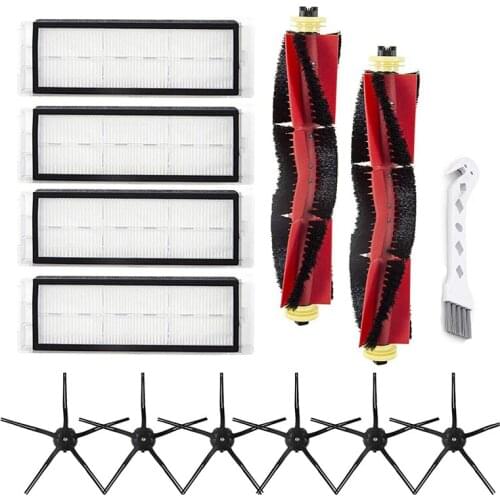 Vacuum Cleaner Accessories, Replacement Kit for Xiaomi Mijia E4 S4 S5 Max S6 MaxV S6 Pure S65 S6 Robot Vacuum Cleaner