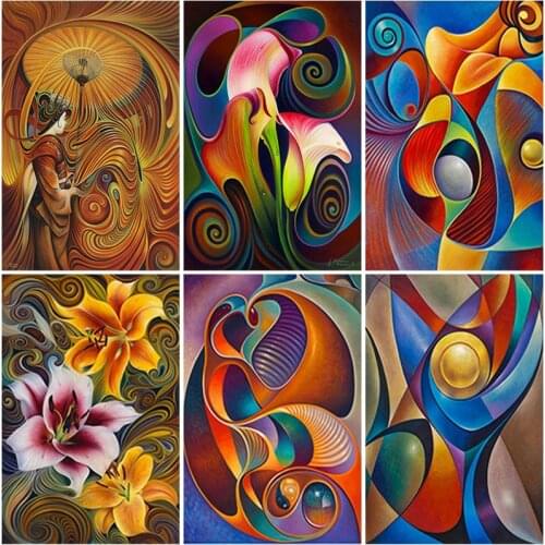 DIY 5D Diamond Painting Cross Stitch Kits Full Round Drill Mosaic Cartoon Diamond Art Embroidery Rhinestone Picture Home Decor