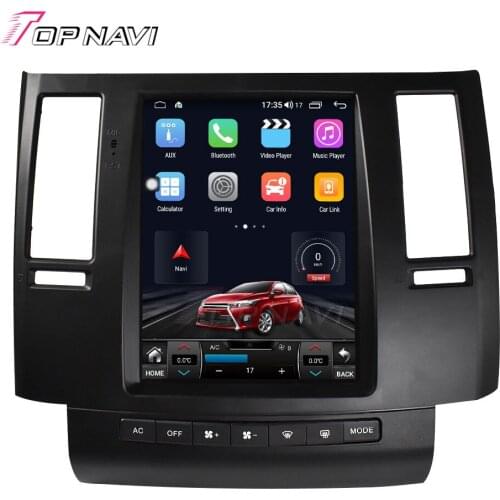 Android 10.0 Octa Core 6G+128G For Infiniti FX35 2003-2008 Car Multimedia Player Radio Stereo 10.4Inch Tesla Style Tape Recorder