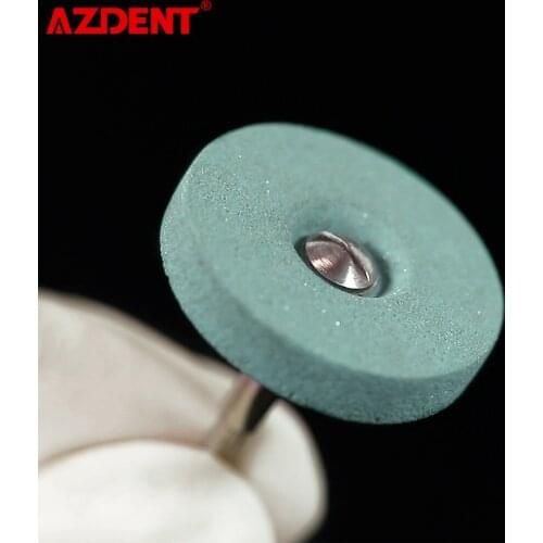 AZDENT Dental Lab Ceramics Diamond Stone Grinder Zirconia Porcelain Polish Emax Crowns Polisher 2.35mm Quick Polishing