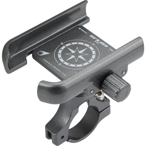 New GUB P40 Aluminum Alloy Bicycle Mobile Phone Holder 360 Rotation Free Adjustment Handlebar Bracket Outdoor Cycling Accessorie