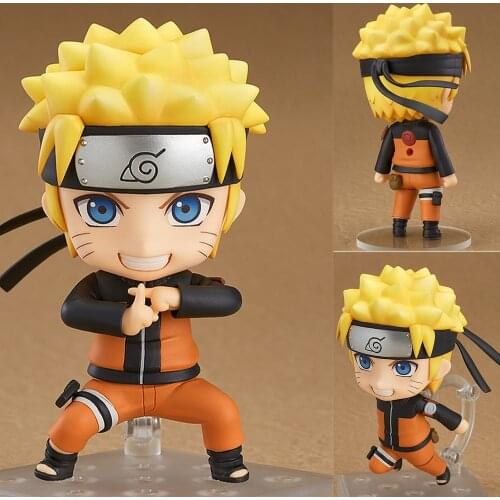 Anime Figure Uzumaki Naruto #682 Cute Toys Shippuden Naruto Action Figures 10cm Xmas Gift Model Q Figurals Brinquedos Juguetes
