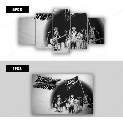 Stone Nana Anime Poster Canvas Art Poster and Wall Art Picture Print Modern Family Bedroom Posters