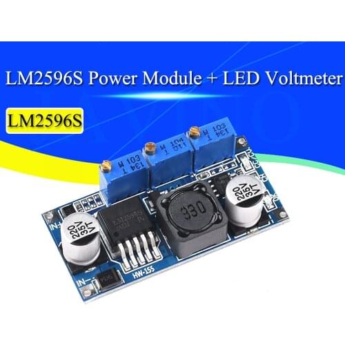 LM2596S LED Driver DC-DC Step-down Adjustable CC/CV Power Supply Module Battery Charger Adjustable LM2596 Constant Current