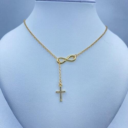 Fancy Fashion Girl Cross Pendant Necklace Girl Pendant Gift