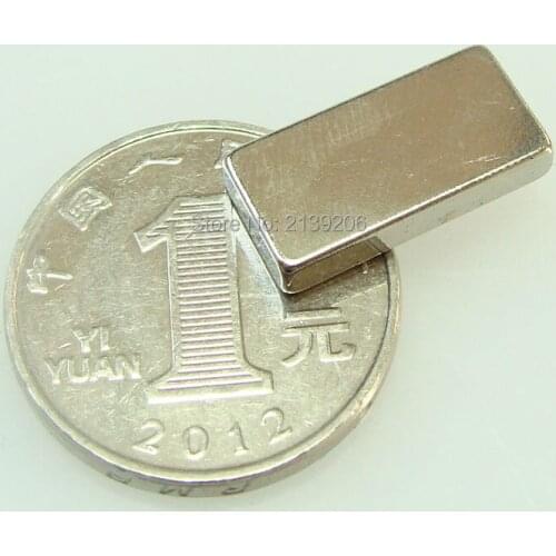 20 PCS 20*10*5MM pull force 5KG strong power small sintered neodymium ndfeb permanent rare earth magnet fasterners