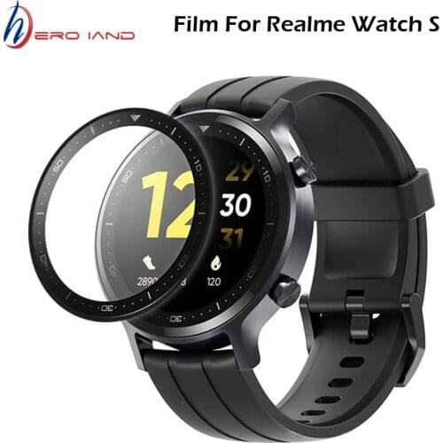 For Realme Watch S 3D Curved Edge Film Clear Full Cover Screen Scratch Proof Protective Film For Realme Watch S smart watch