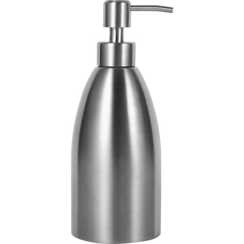 500ml Portable Stainless Steel Soap Dispenser Kitchen Sink Faucet Bathroom Shampoo Box Soap Container Detergent Bottle