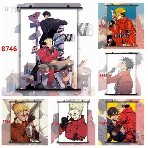 Trigun Vash The Stampede Nicholas Anime Wall Poster Anime Posters Canvas Painting Wall Decor Poster Wall Art Picture Home Decor