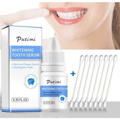 1PCS Teeth Whitening Essence Powder Clean Oral Hygiene Whiten Teeth Remove Plaque Stains Fresh Breath Oral Hygiene Dental Tools