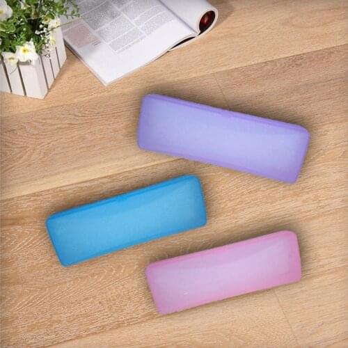 1pc Transparent Plastic Glasses Case Women Men Portable Plastic Sunglasses Glasses Box Hard Eyeglasses Case Reading Glasses Case
