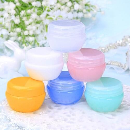 5g/10g/20g/30g Refillable Bottles Plastic Empty Makeup Jar Pot Travel Face Cream/Lotion/Cosmetic Container Travel Accessories