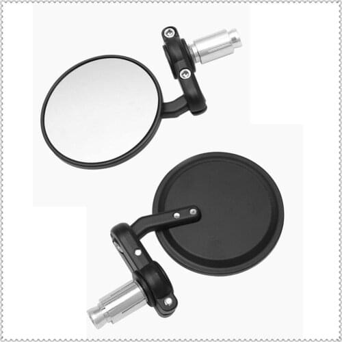 2pcs Motorcycle Mirror Round Bar End Convex Handle Bars for KTM SupeR RC125 125 1290 DUKE SMR SMT 990