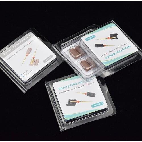 5 Packs Dental Rotary Files Adaptor Practical Dentist Instrument Convenient For Rotary Files To Hand Files