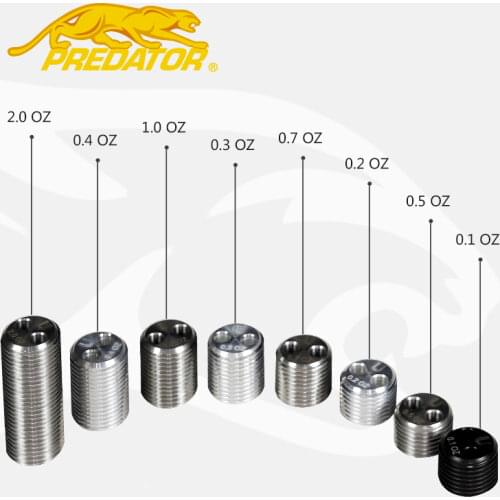 PREDATOR Billiard Cue Weight Bolt Professional Adjust Weight 8 Pieces of Weight Bolt Durable Billiar Accessories Extension 2019
