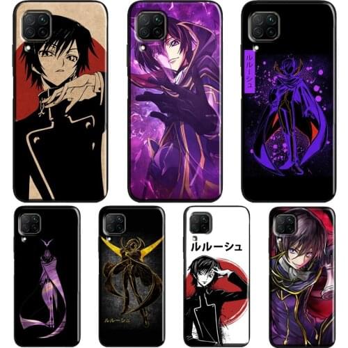 Lelouch Lamperouge Code Geass Case For Huawei P20 Lite P40 P30 Pro Nova 5T P Smart Z 2019 2021 Honor 10 Lite 9X 8X Cover