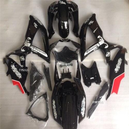 Injection mold For Suzuki GSXR600 750 K8 08 09 10 2008 2009 2010 ABS Motorcycle Fairing Kit Customized New black and red