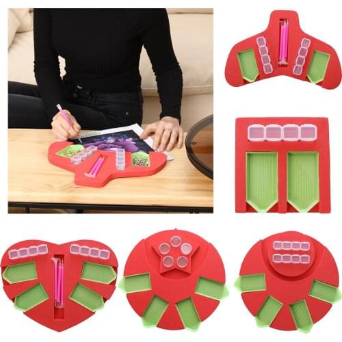 Diamond Painting Tray Organizer Accessories Plastic Tray, Frame for DIY Art