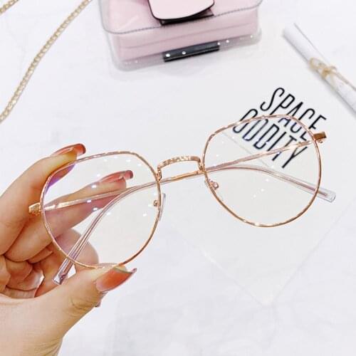 Fashion Durable Eye Protection Office Computer Goggles Anti-Blue Light Glasses Ultra Light Frame Oversized Eyeglasses