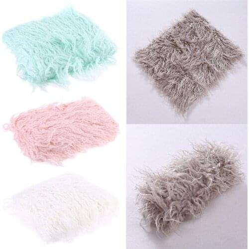 Baby Photo Props Blanket Newborn Photography Blanket Swaddle Wrap Infant Outfits Mat Rug For Baby Boys Baby Girls Background Mat