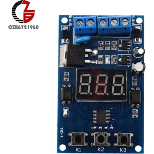 DC 5-30V LED Digital Time Delay Relay Switch Trigger Cycle Timing Switch MOS FET Driver Control Delay Board