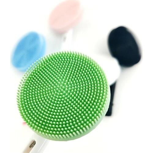 Silicone Face Facial Cleaning Brush and Massager Brush Head Compatible with Oral-B Electric Toothbrush