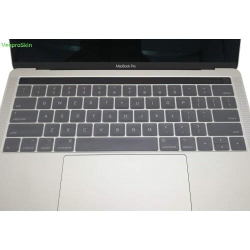 Silicone Keyboard Cover Protector for MacBook Pro with Touch Bar 13" and 15" 2016 2017 2018 A1706 A1707 A1989 A1990