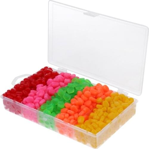 1000pcs Corn Fishing Bait Fishing Accessories Floating Pop up Artificial Lure