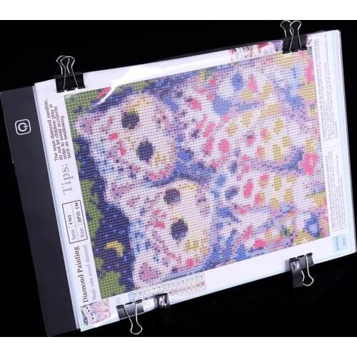 ARMYQZ A4/ B4 Led Light Pad Diamond Painting Tablet Eye Protection Copy Board LED Drawing Tablet for Diamond Embroidery Stitch