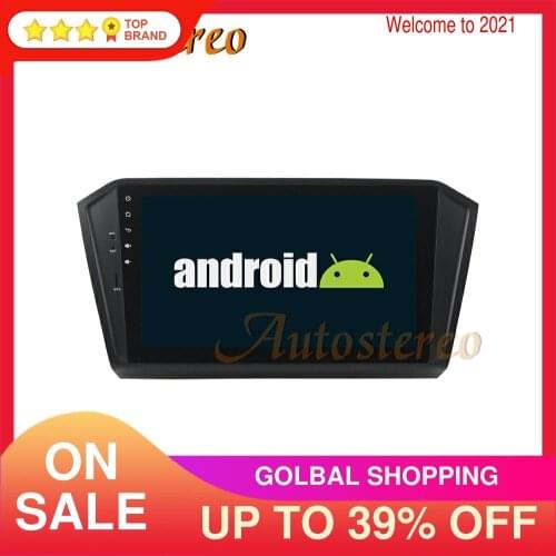 Android 9 Car No DVD Player GPS Navigation Multimedia Player For Volkswagen Passat 2015-2017 Auto Radio Stereo Head Unit Display