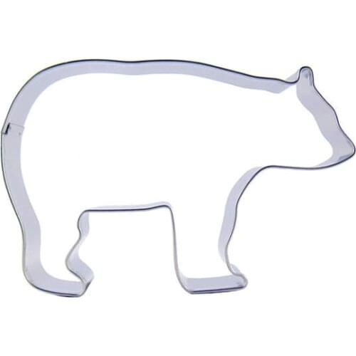 Big Black Bear shape cookie cutting molds, baking tools, cake decorating soft candy tools