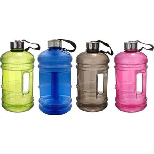 2.2L Sports Large Capacity Water Bottle with Handle Outdoor Reusable Leak Proof Drinking Cup for Running Cycling Climbing