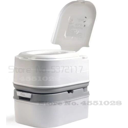 Chemical Toilet Portable Toilet Camping Camper Tent Ship Boat 24L