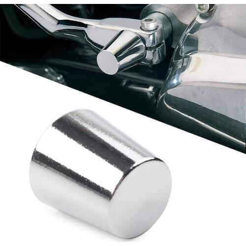 Chrome Shifter Shaft Cap Cover Heel Shift Eliminator For Harley Touring FL 1983-2019 Aluminum Motorcycle Accessories
