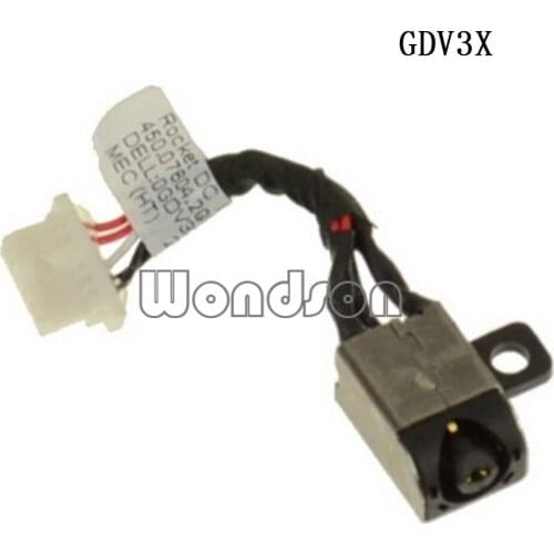 DC Cable For Dell Inspiron 11 3162 / 3168 / 3169 / 3179 -CN-00GDV3X GDV3X 450.07604.2001 w/ 1 Year Warranty