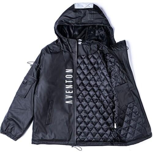 Techwear Multi Pockets Cargo Jackets Coats Men Windbreaker Hip Hop Sporty Streetwear Outdoor Harajuku Sport Winter Outerwear