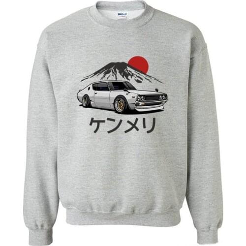 Mens Sweatshirts brand Car homme jersey Nissan Skyline GTR 34 Haruna youth male sportwear gyms men running workout pullover tops