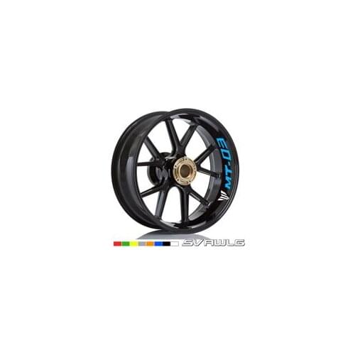 New high quality Fit Motorcycle Wheel Sticker stripe Reflective Rim For Yamaha MT-03 MT03