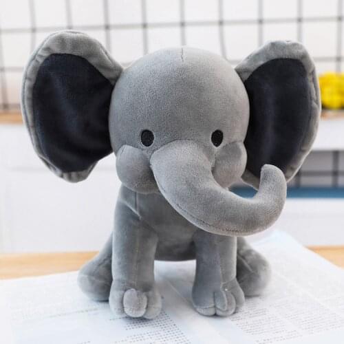 Plush And Stuffed Animal Elephant Toys With Big Ears Baby Soft Plush Elephant
