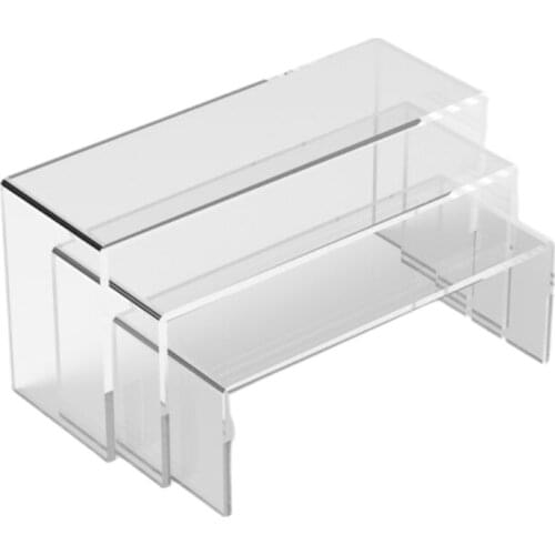 3 Pcs Jewelry Dessert Display Stand Multipurpose Storage Rack Necklace Showcase Holder Pendant Organizer Furnishing Prop