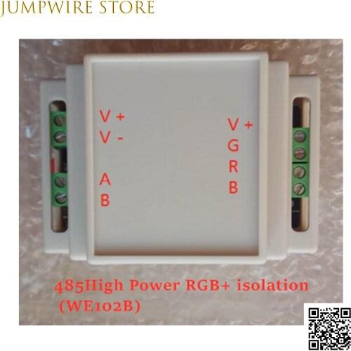 Full-color 5050RGB Lamp Strip Controller 485 Dimming MODBUS LED Pipeline Lamp Controller 12V WS2811